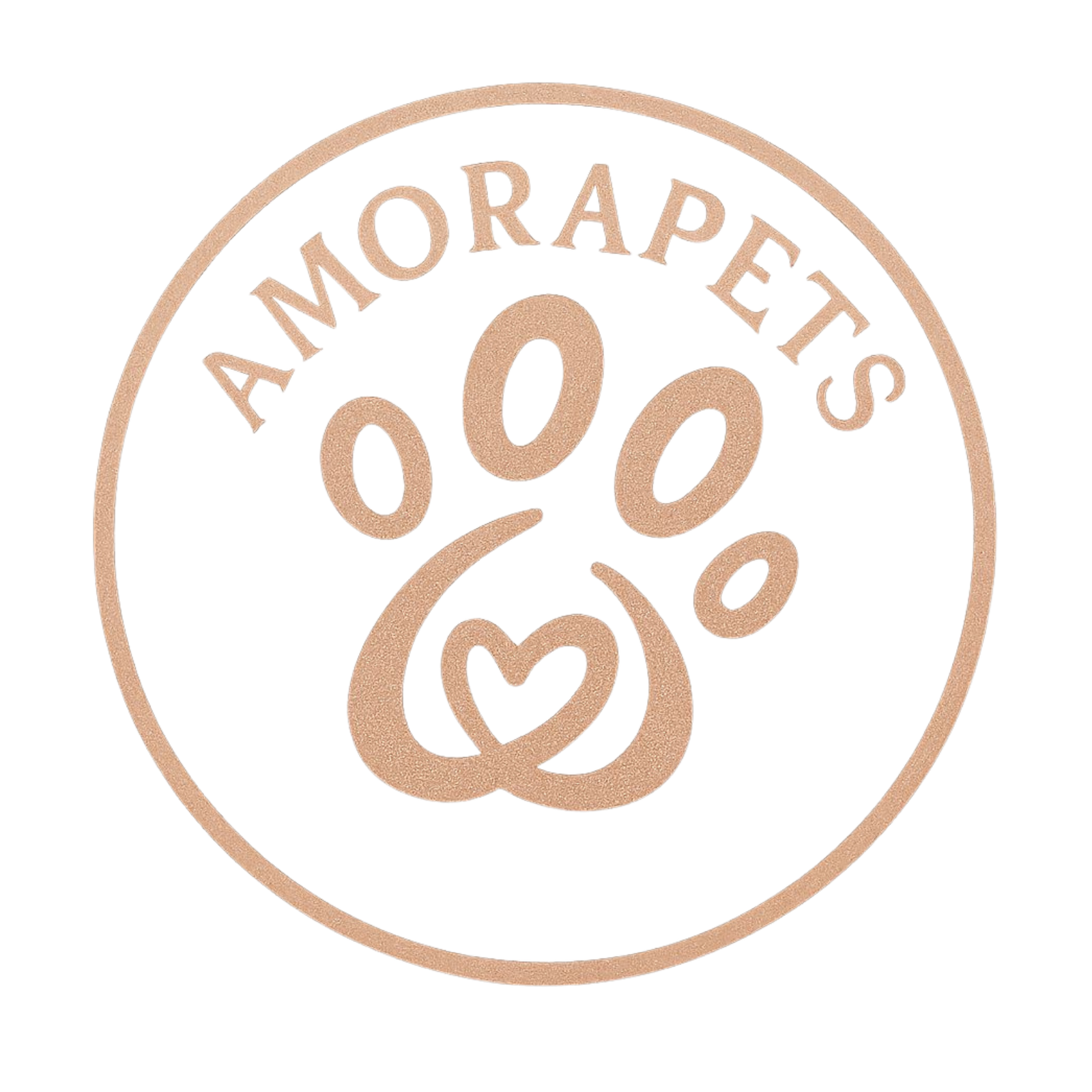 Logo oficial de Amorapets - Criadero de mascotas y cachorros de raza en Medellín