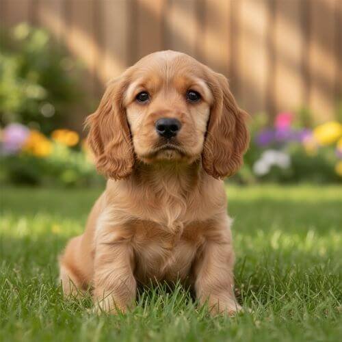 Cachorro Cocker Spaniel de raza pura con excelente genética en Amorapets.