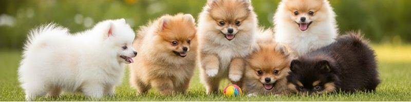 Cachorros Pomerania mini puros y garantizados en Medellín.