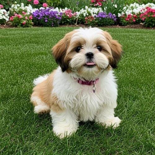 Cachorro Shih Tzu tricolor en Medellín - Amorapets.