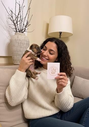 Cachorro Bull Terrier Inglés de color atigrado (brindle) entregado en Medellín, Antioquia. Perro con excelente musculatura y perfil de AmoraPets.